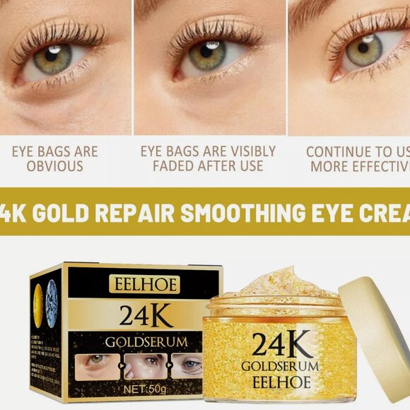 24K Gold Eye Cream - Picture 2 of 3